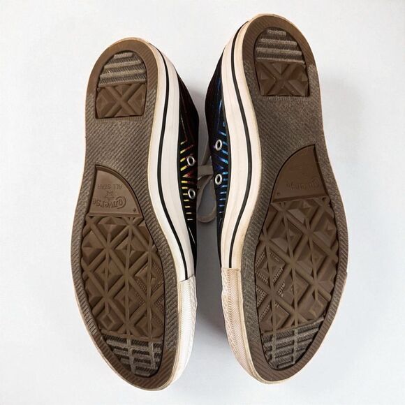 Converse Chuck Taylor All-Stars Metallic Rainbow Sneakers - Picture 4 of 5